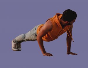 No equipment needed - body weight exercise
